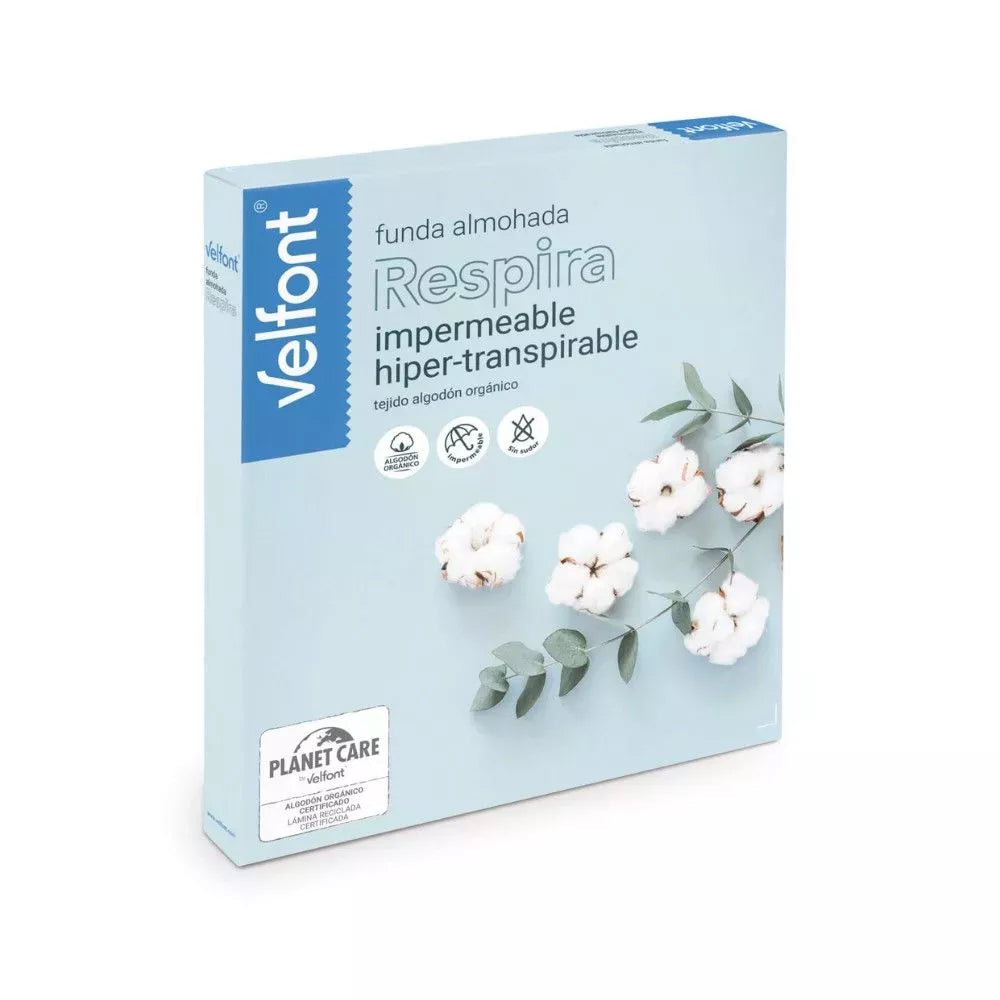 ПРОТЕКТОР ЗА ВЪЗГЛАВНИЦА VELFONT RESPIRA LIGHT GREY